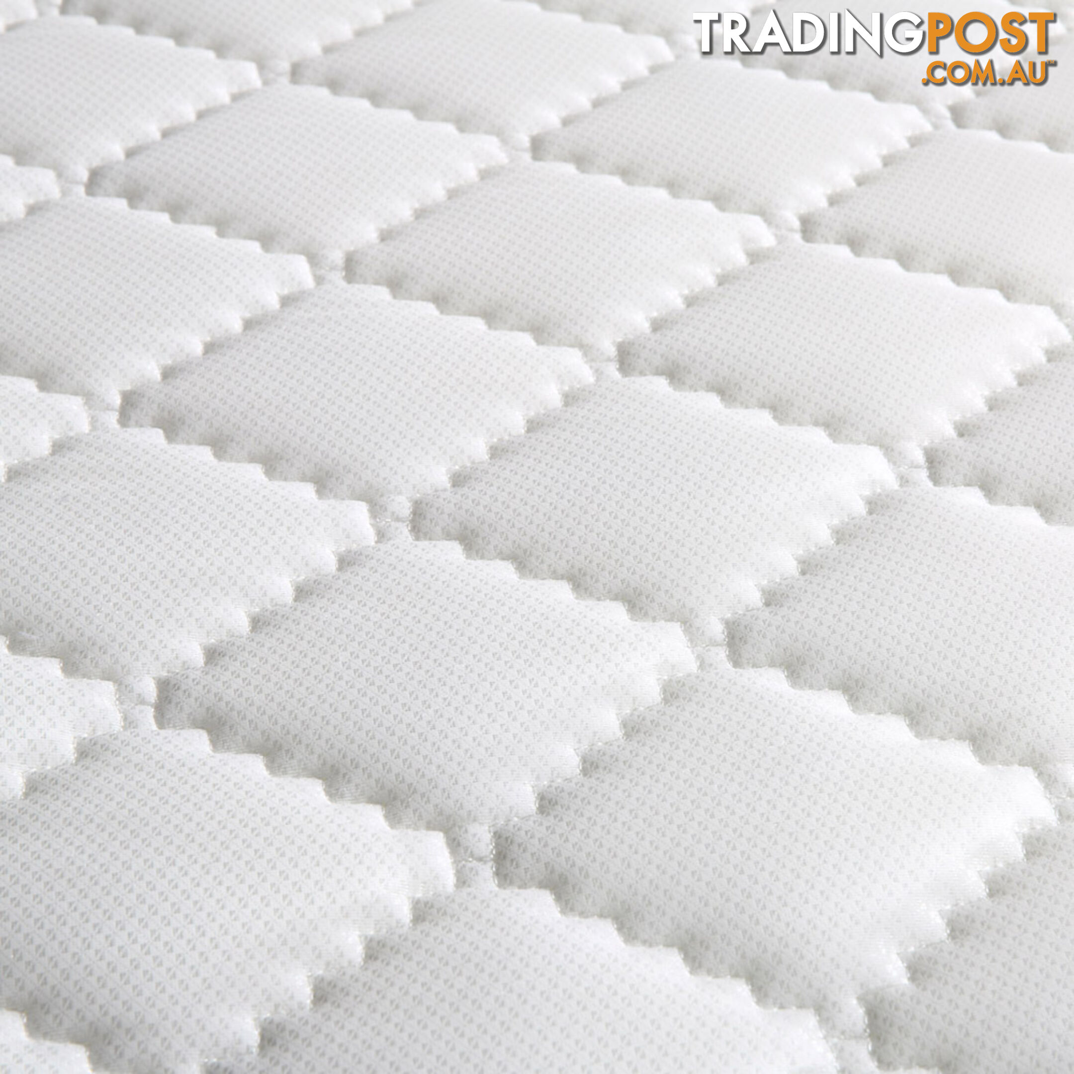 Premium Pillow Top Pocket Spring Mattress High Density Foam 22cm Double Size