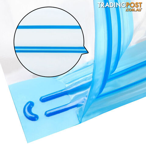 Set of 18 Extra Large Vacuum Storage Bag 80 x 120cm