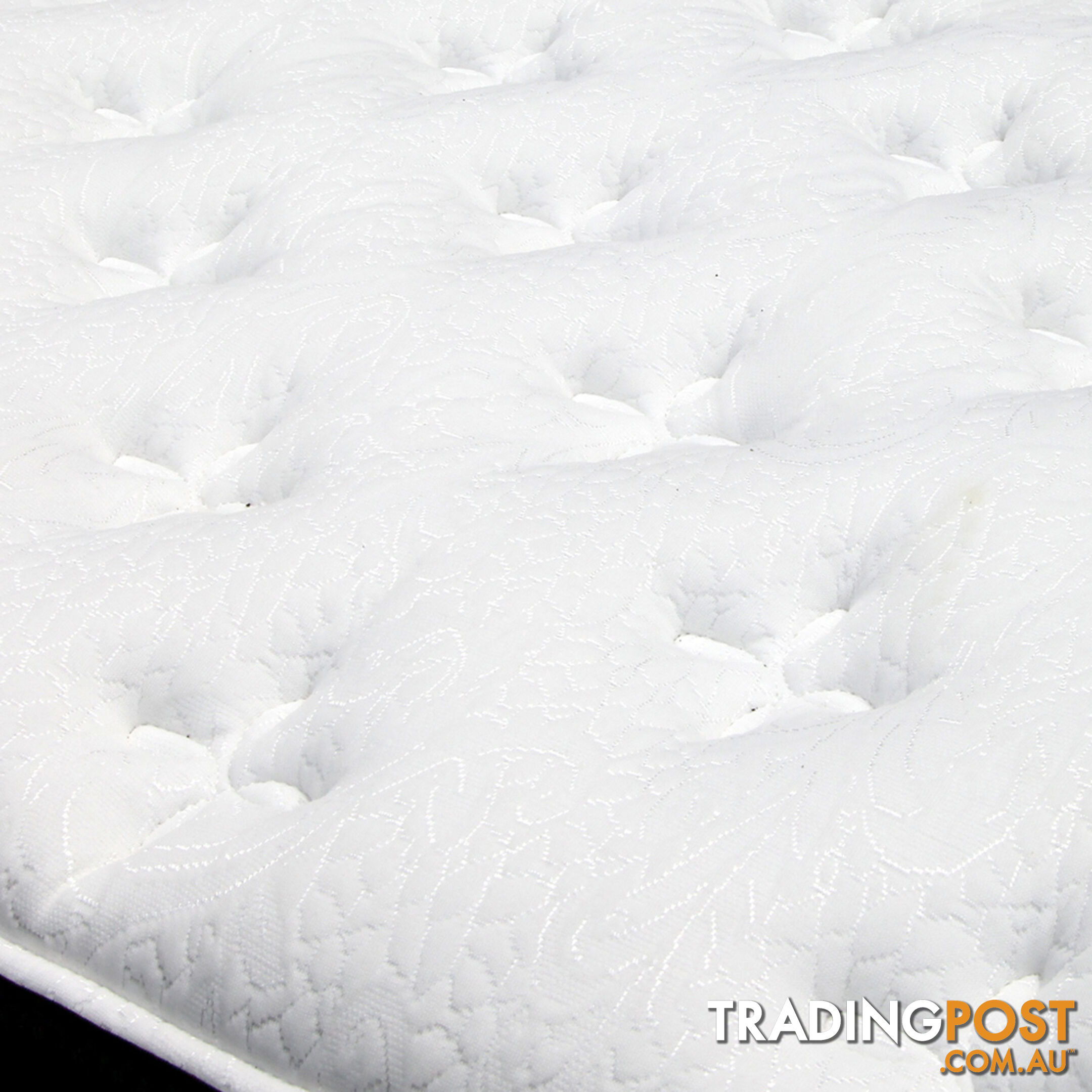 Single Size Euro Top Mattress High Density Foam 5 Zoned Pocket Spring