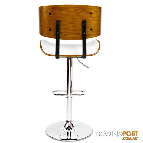 PU Leather Bar Stool with Chrome Base