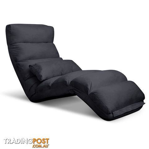 Lounge Sofa Chair - 75 Adjustable Angles _ Charcoal