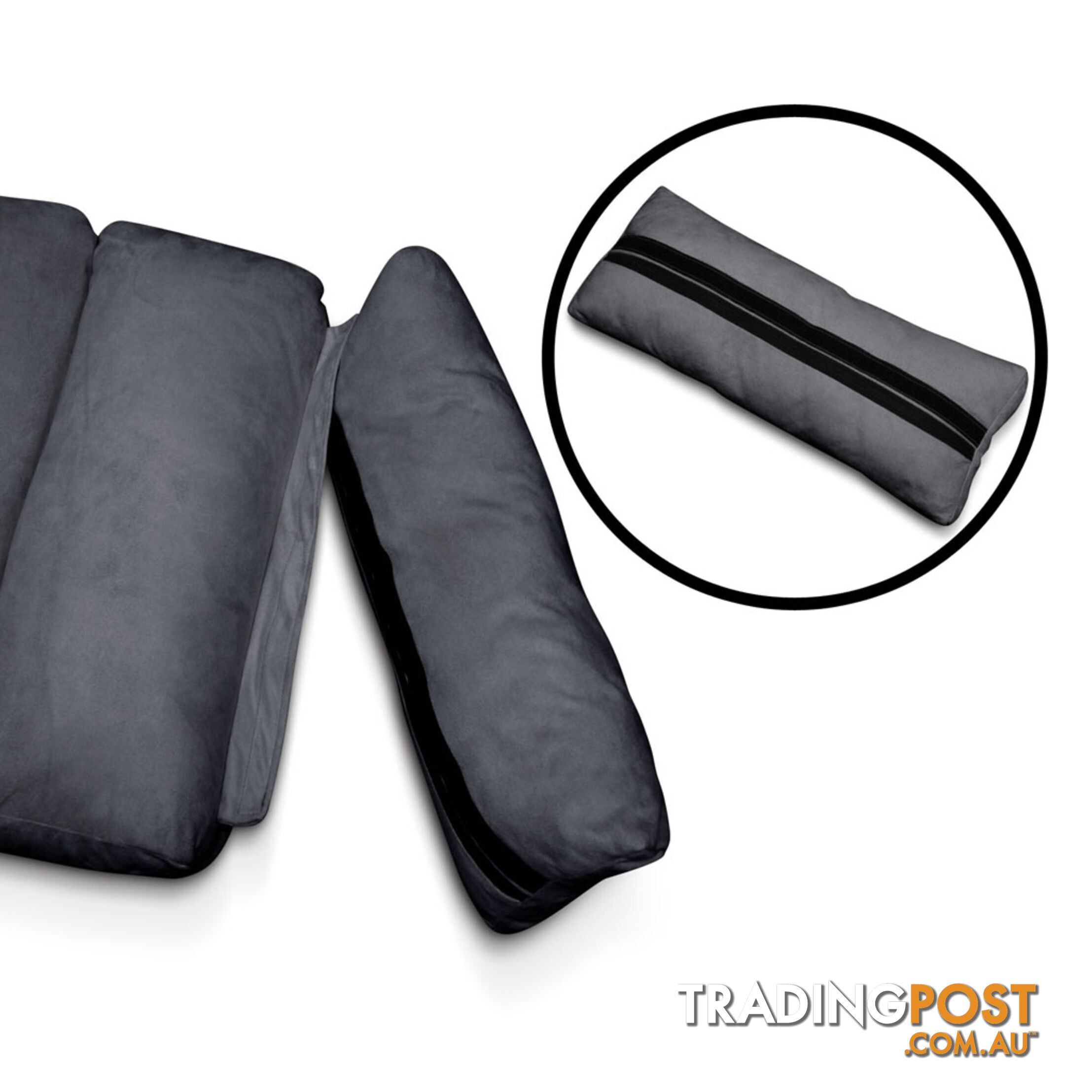 Lounge Sofa Chair - 75 Adjustable Angles _ Charcoal