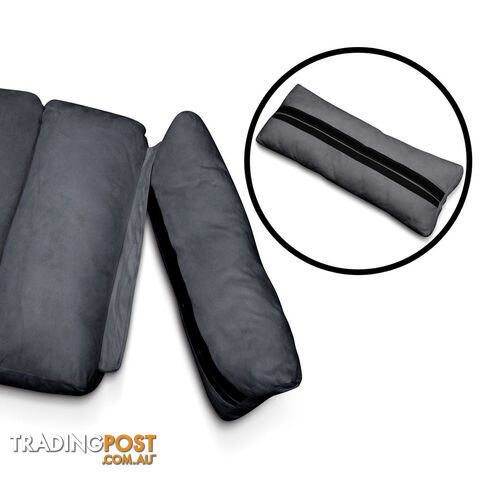 Lounge Sofa Chair - 75 Adjustable Angles _ Charcoal