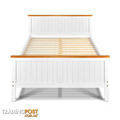Pine Wood Double Bed Frame - photo 3 of 8