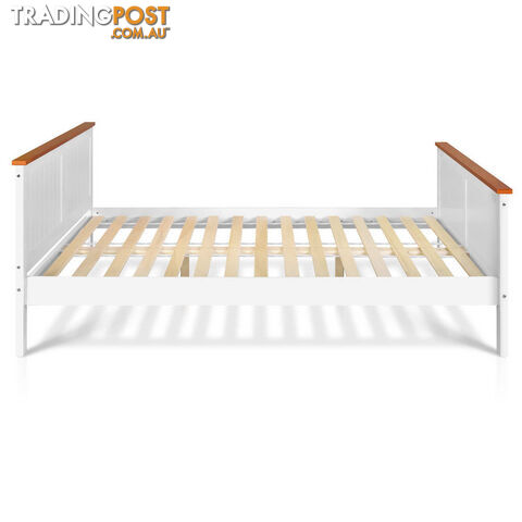 Pine Wood Double Bed Frame - photo 4 of 8