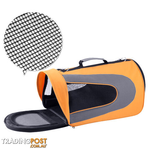 Pet Dog Cat Carrier Travel Bag Large Orange