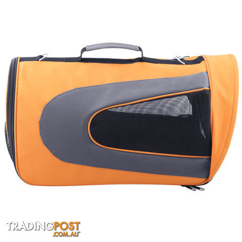 Pet Dog Cat Carrier Travel Bag Large Orange