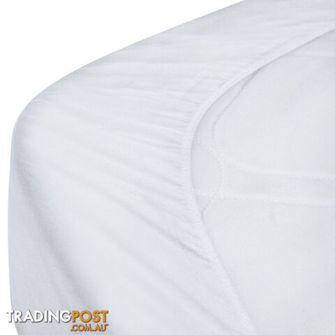 Fitted Non-Woven Waterproof Mattress Protector PU Coating Bed Cover King