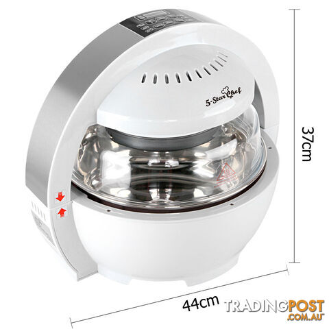13L Oil Free Air Fryer Oven Cooker Health Low Fat LCD Digital Control White - photo 2 of 9