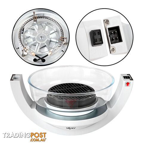 13L Oil Free Air Fryer Oven Cooker Health Low Fat LCD Digital Control White - photo 5 of 9