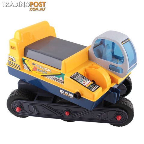 Kids Ride On Excavator Yellow