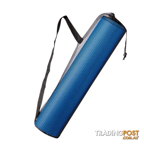 Yoga Gym Pilates EVA Stick Foam Roller Blue 90 x 15cm