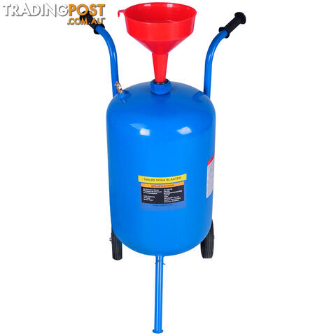 100lb Portable Soda Pressure Abrasive Upgrade Air Sandblaster