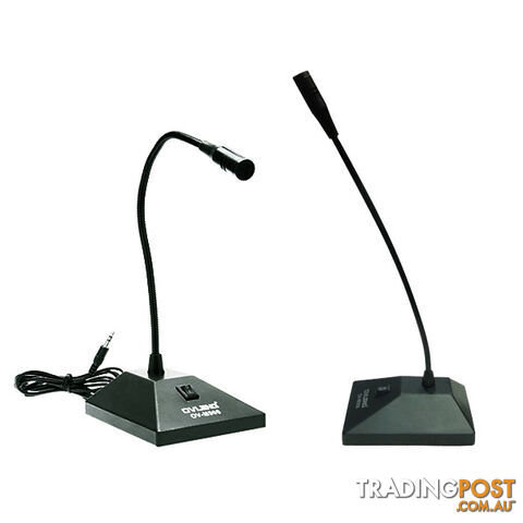 OVLENG OV-M900 3.5mm Plug Microphone with Desk Stand (Network Omnidirectional for Online Chat)