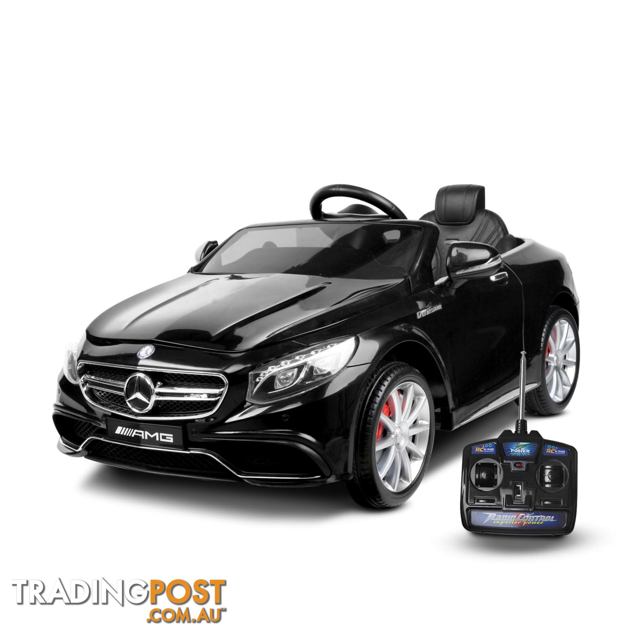 Licensed Mercedes-Benz Electric Kids Ride On Car AMG S63 Remote Children Toy