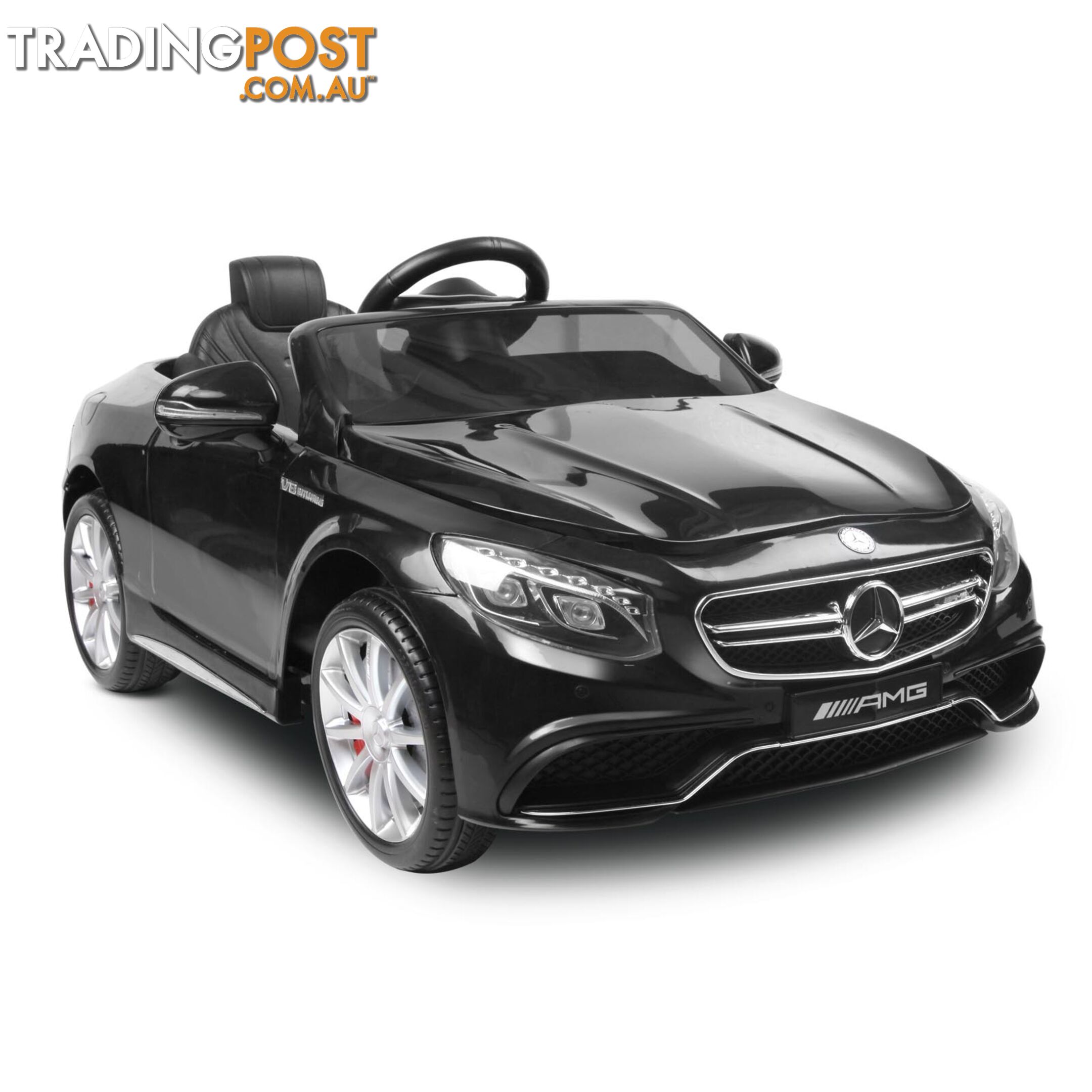 Licensed Mercedes-Benz Electric Kids Ride On Car AMG S63 Remote Children Toy