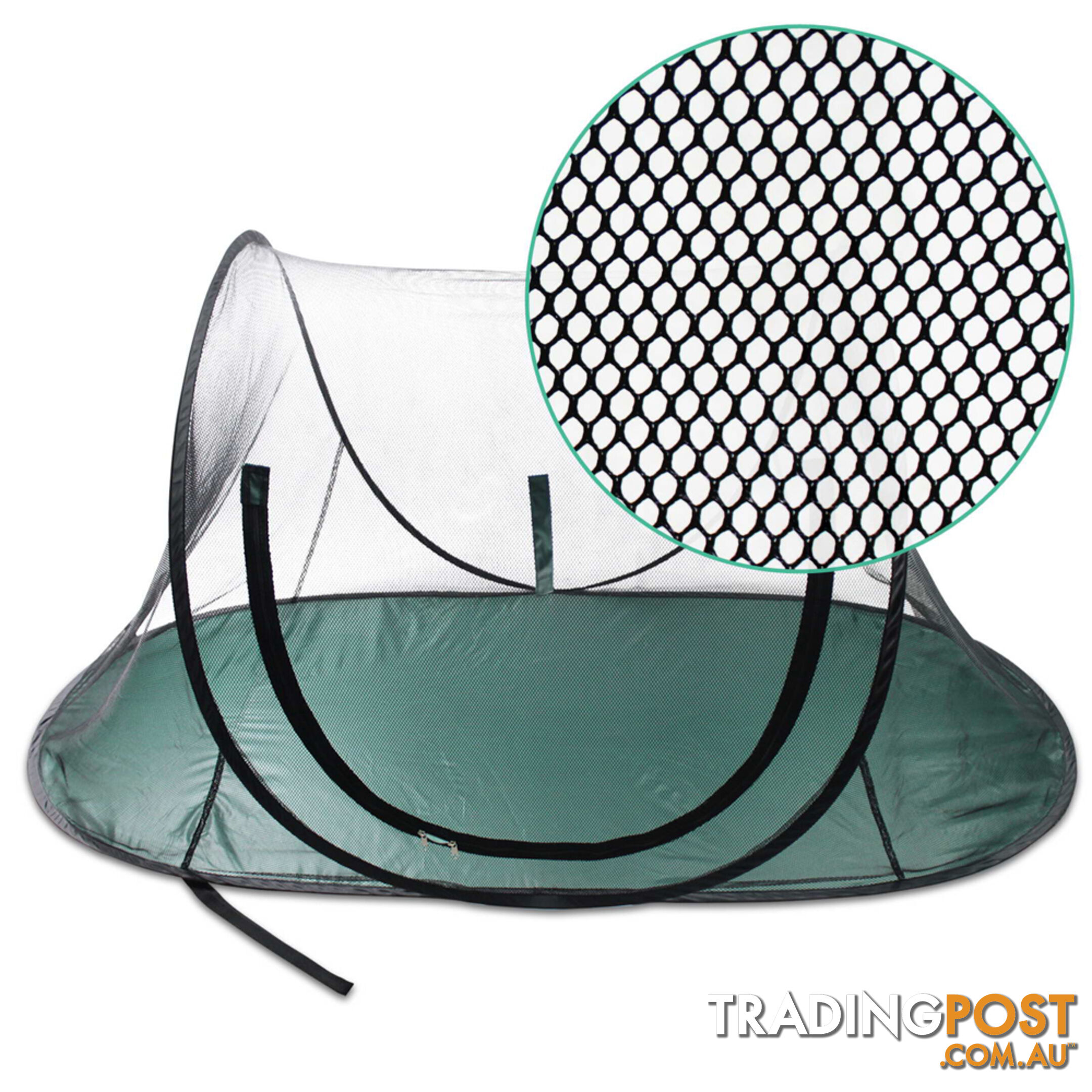 Portable Pet Dog Puppy Cat Playpen Tent Outdoor Exercise Mesh Enclosure Cage