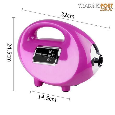 Professional HVLP Spray Tan Machine Sprayer Tanning Gun Unit Pink 700W