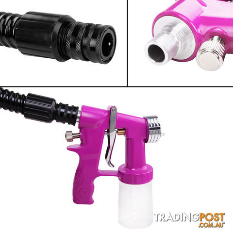 Professional HVLP Spray Tan Machine Sprayer Tanning Gun Unit Pink 700W