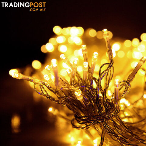 500 LED Fairy Lights Outdoor Christmas Wedding String Party Light Warm White
