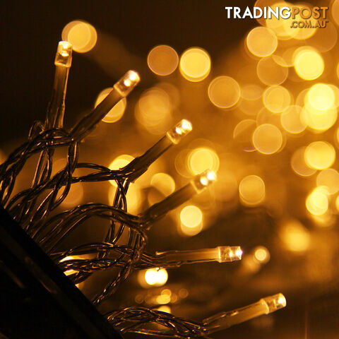 500 LED Fairy Lights Outdoor Christmas Wedding String Party Light Warm White