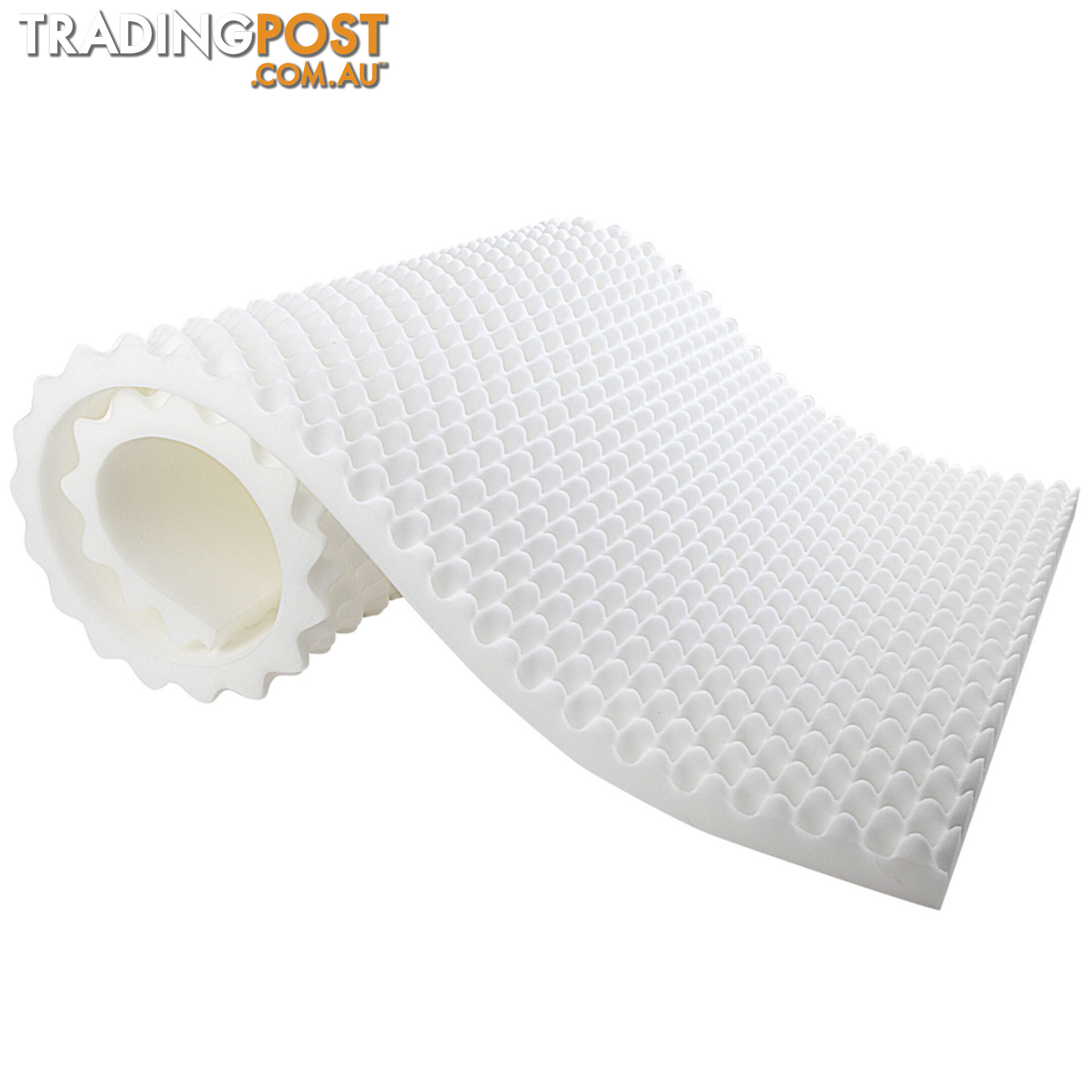 Premium 5cm Egg Crate Mattress Topper Anti-bacterial Underlay Protector Single