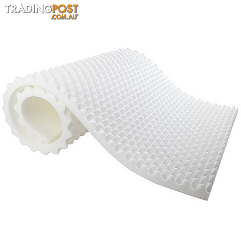 Premium 5cm Egg Crate Mattress Topper Anti-bacterial Underlay Protector Single