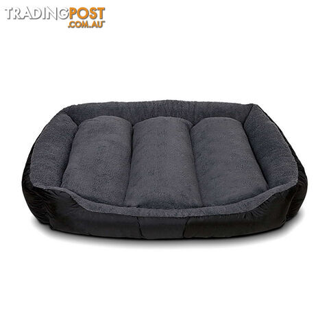 Luxury Waterproof Dog Bed Pet Cat Soft Warm Cushion Fleece Lined Beds XXLarge