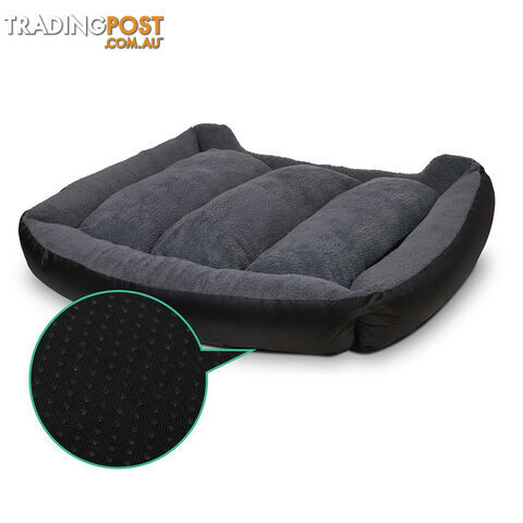 Luxury Waterproof Dog Bed Pet Cat Soft Warm Cushion Fleece Lined Beds XXLarge