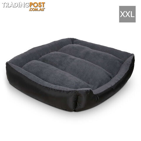 Luxury Waterproof Dog Bed Pet Cat Soft Warm Cushion Fleece Lined Beds XXLarge