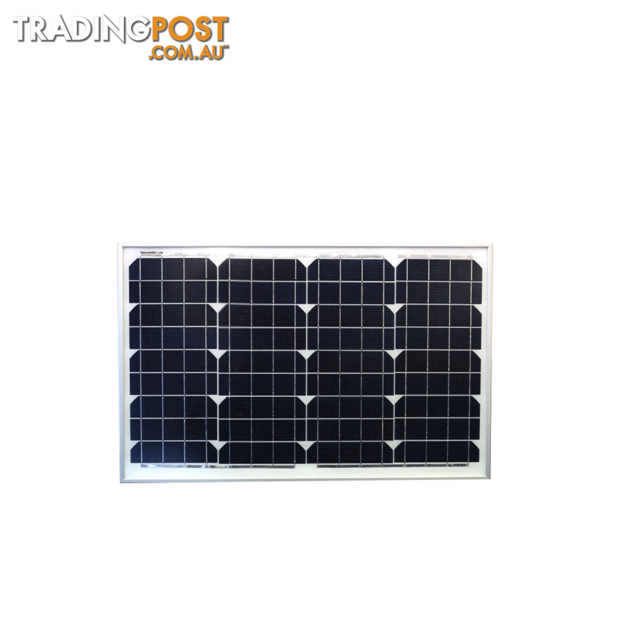 40W Mono Solar Panel Kit Generator Caravan Camping Battery Charging