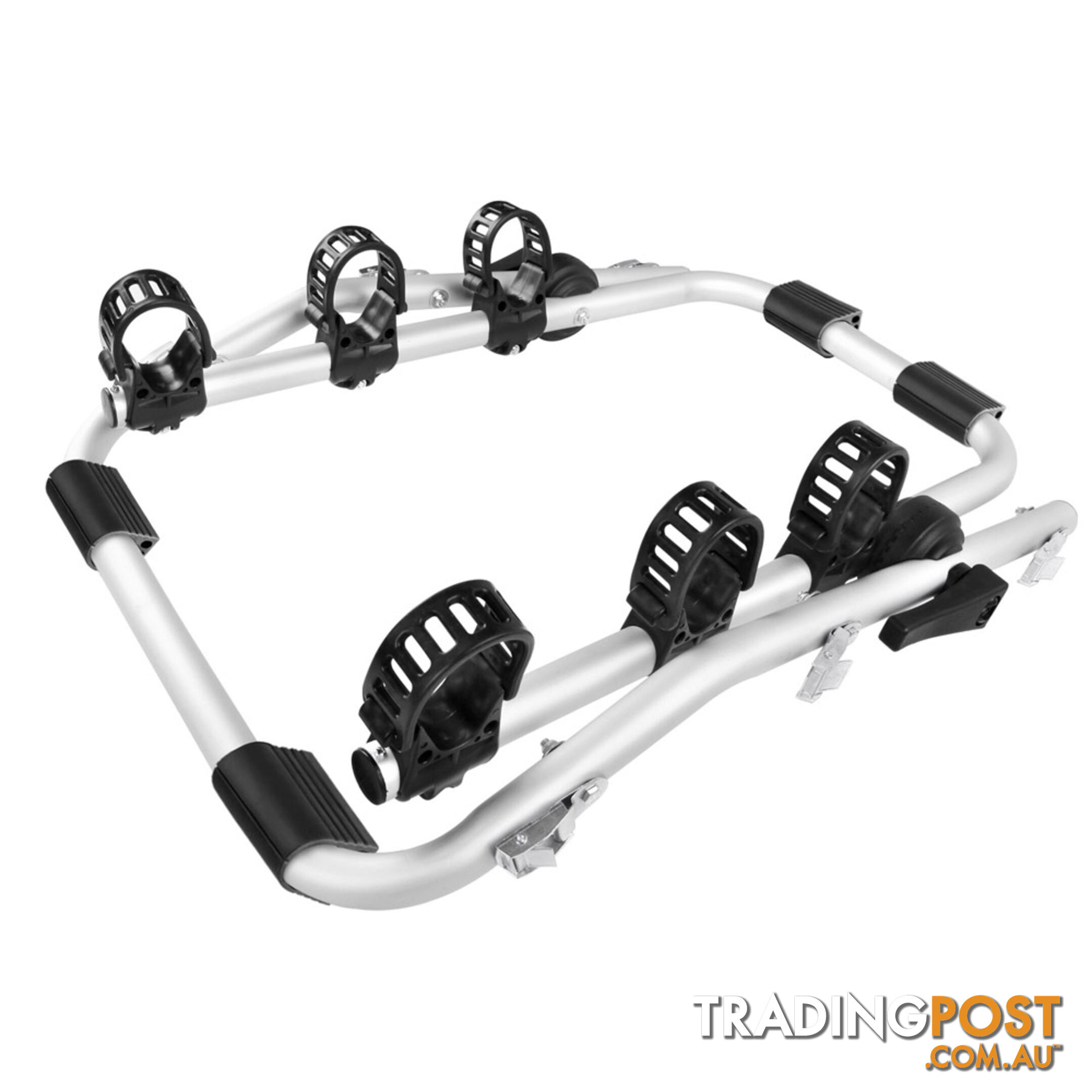 Foldable Aluminium Strap-On 3 Bicycle Bike Rack Carrier