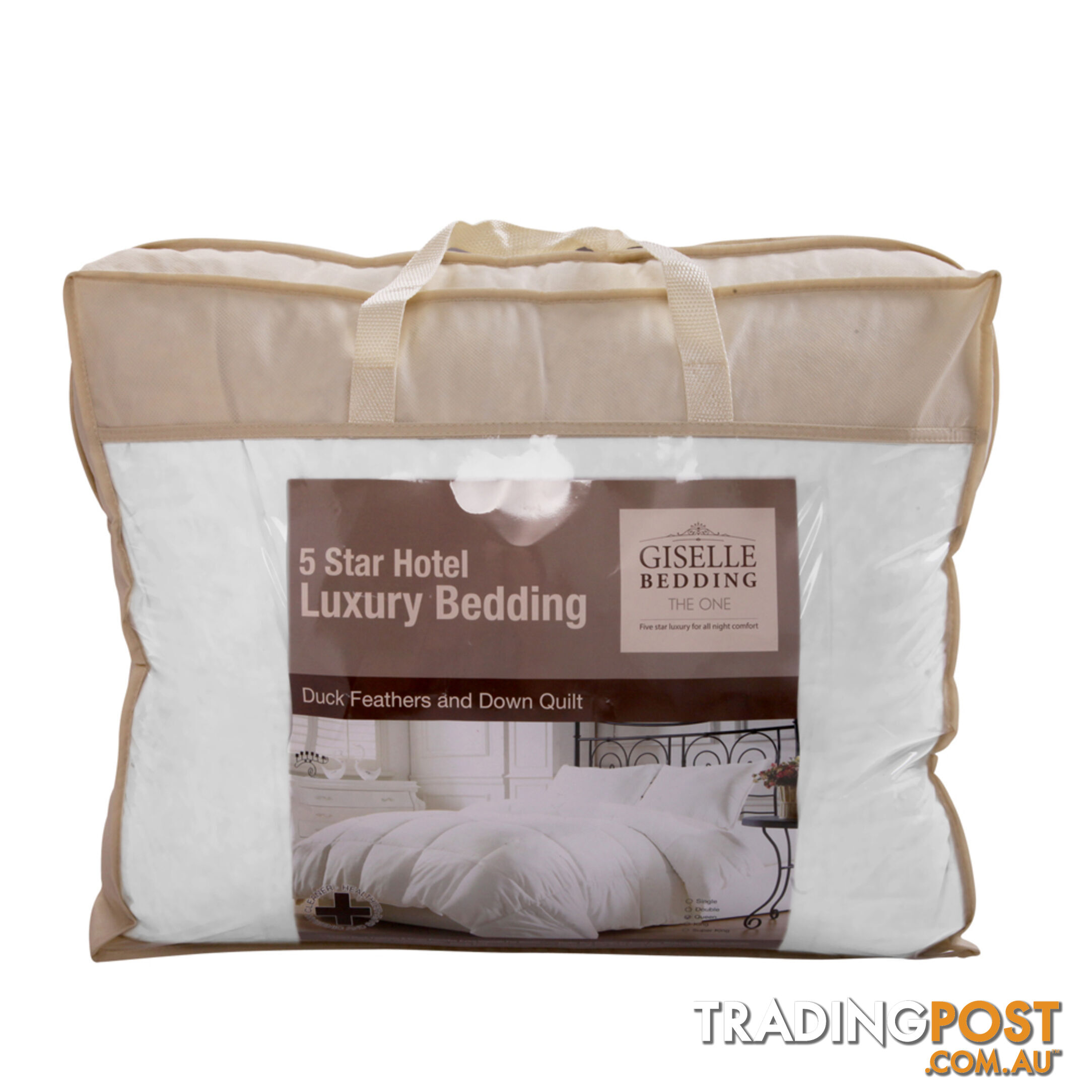 Duck Feathers Down Quilt 500GSM Premium Quality Queen Size Doona