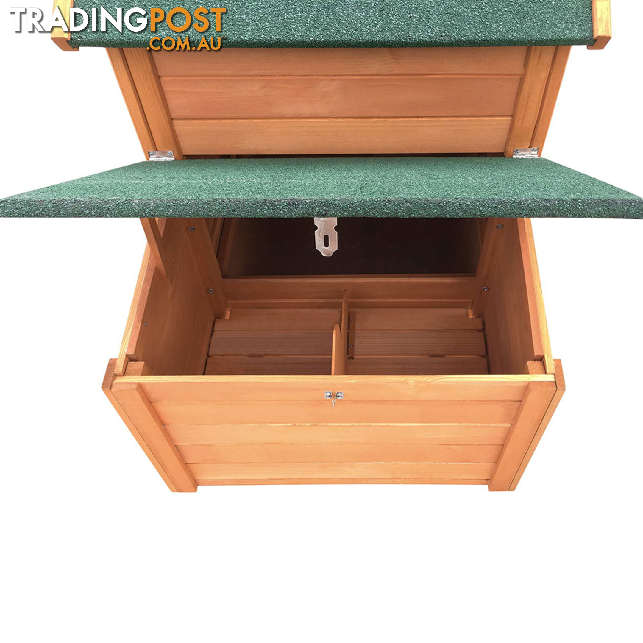 Wooden Pet Hutch with Nesting Box