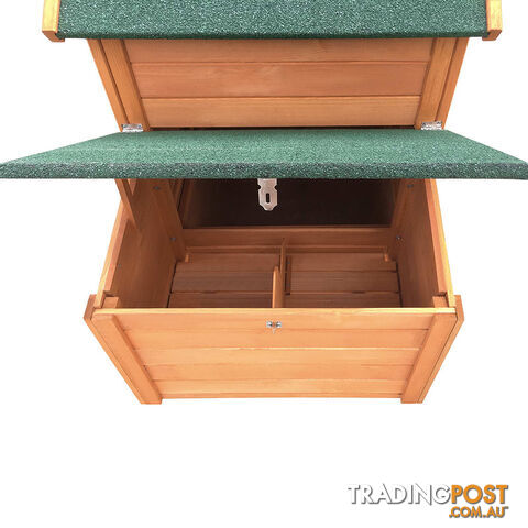 Wooden Pet Hutch with Nesting Box