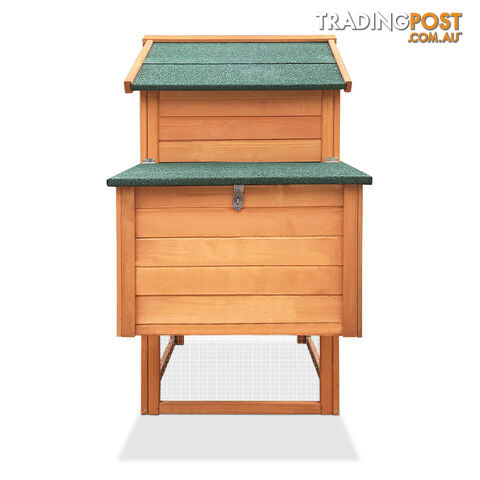 Wooden Pet Hutch with Nesting Box