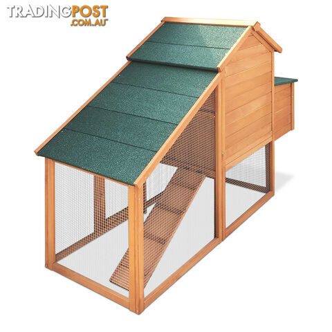 Wooden Pet Hutch with Nesting Box