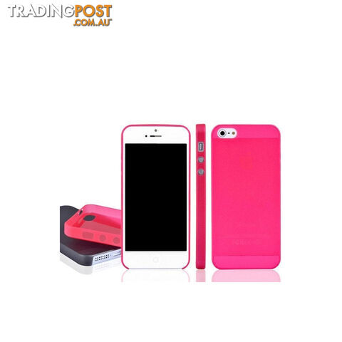 Slim Frosted Clear Soft Case Cover Accessories Pink For iPhone 6 Plus 5.5 inch