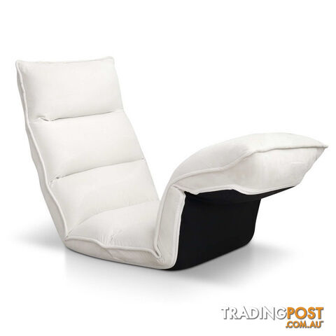 Lounge Sofa Chair - 375 Adjustable Angles _ Ivory