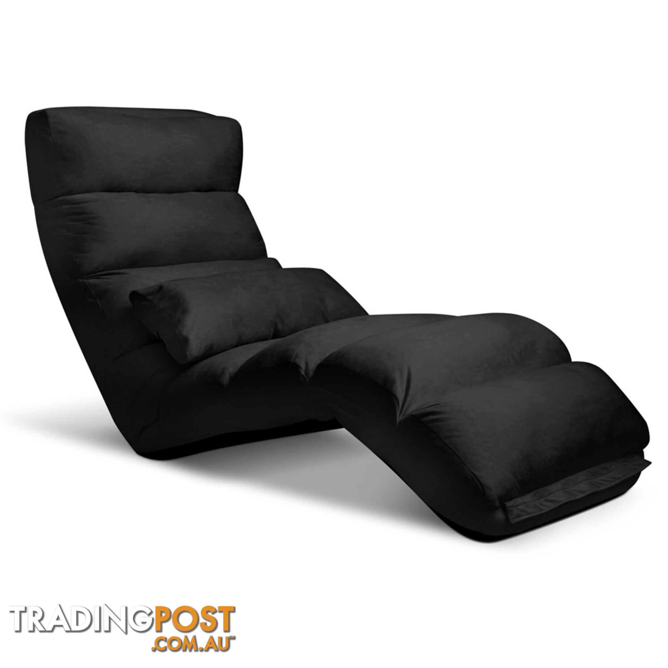 Lounge Sofa Chair - 75 Adjustable Angles _ Black