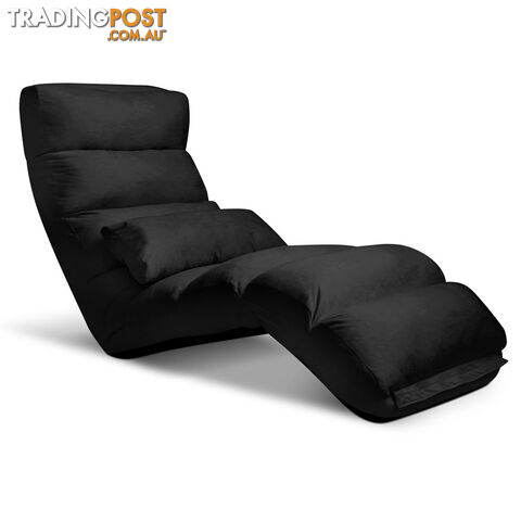 Lounge Sofa Chair - 75 Adjustable Angles _ Black