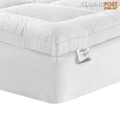 Luxury Mattress Topper Protector Pad Cover Pillowtop Memory Resistant Single