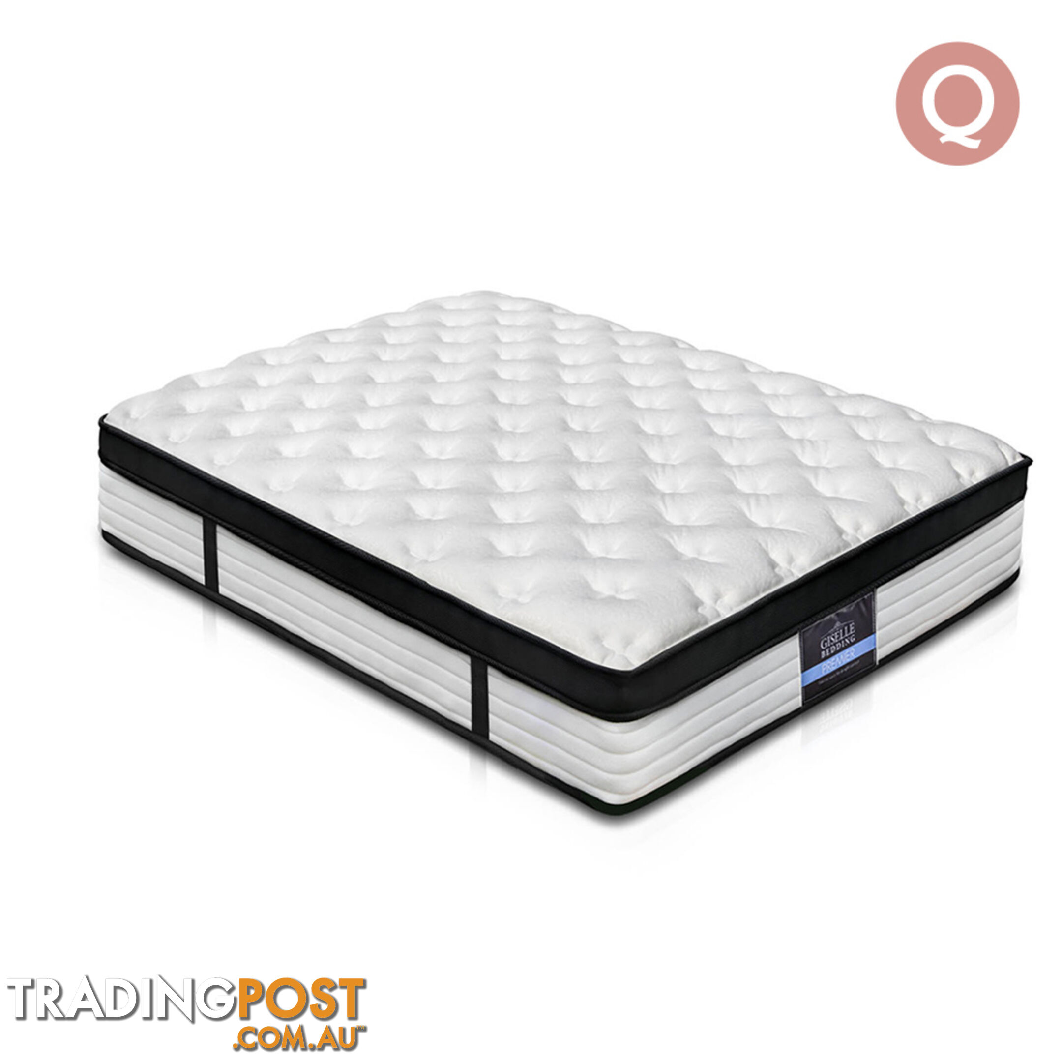 Giselle Bedding Euro Top Mattress - Queen