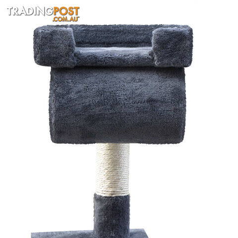 Cat Scratching Post  Tree House Condo 141cm grey