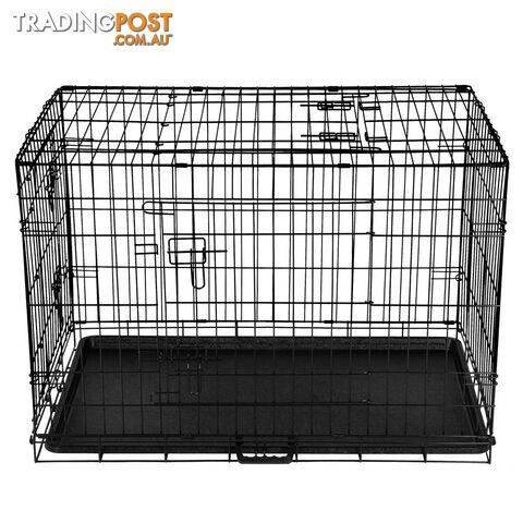 Metal Collapsible Dog Cage 36IN