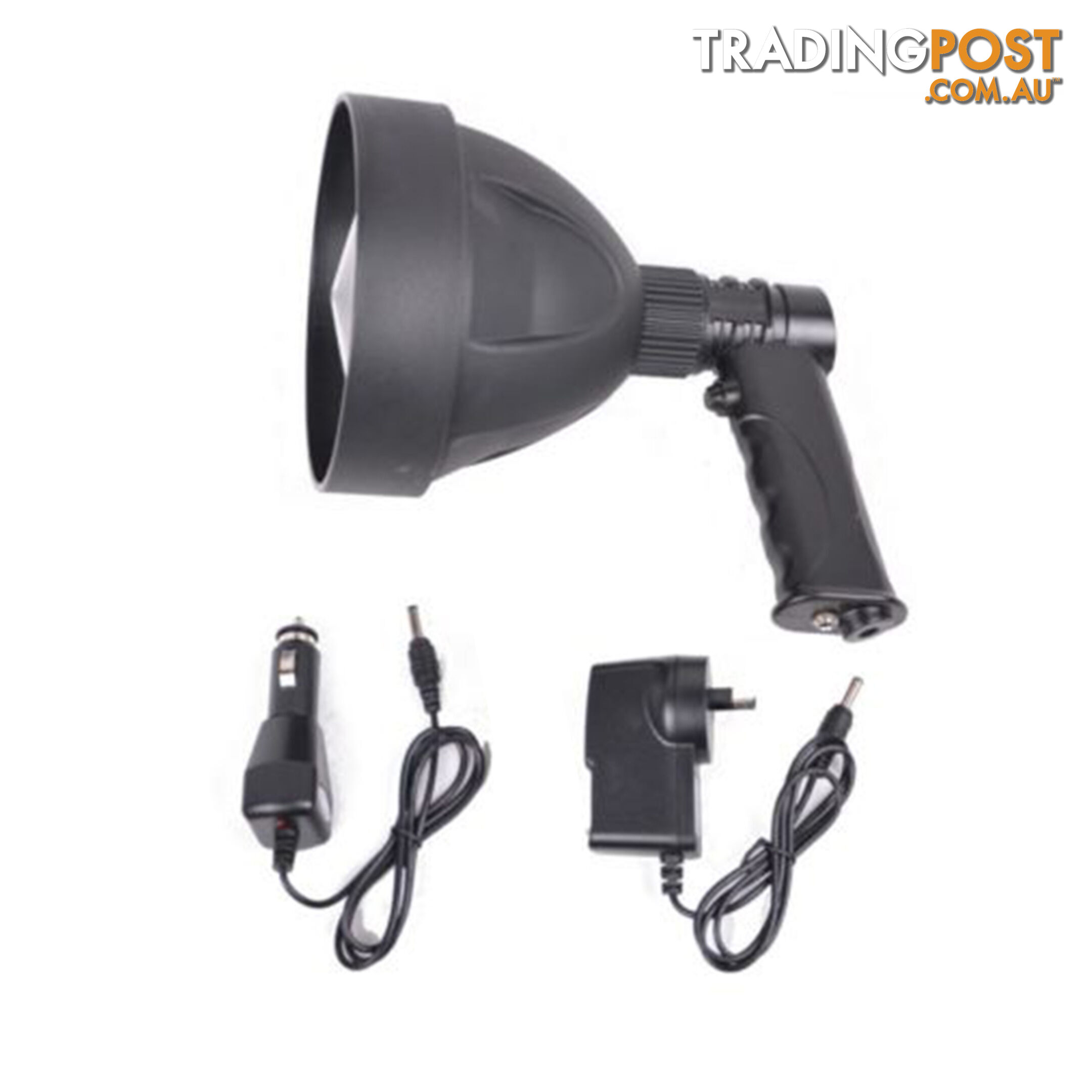 15W CREE LED Handheld Spot Light Rechargeable Spotlight Hunting Shooting T6 12V