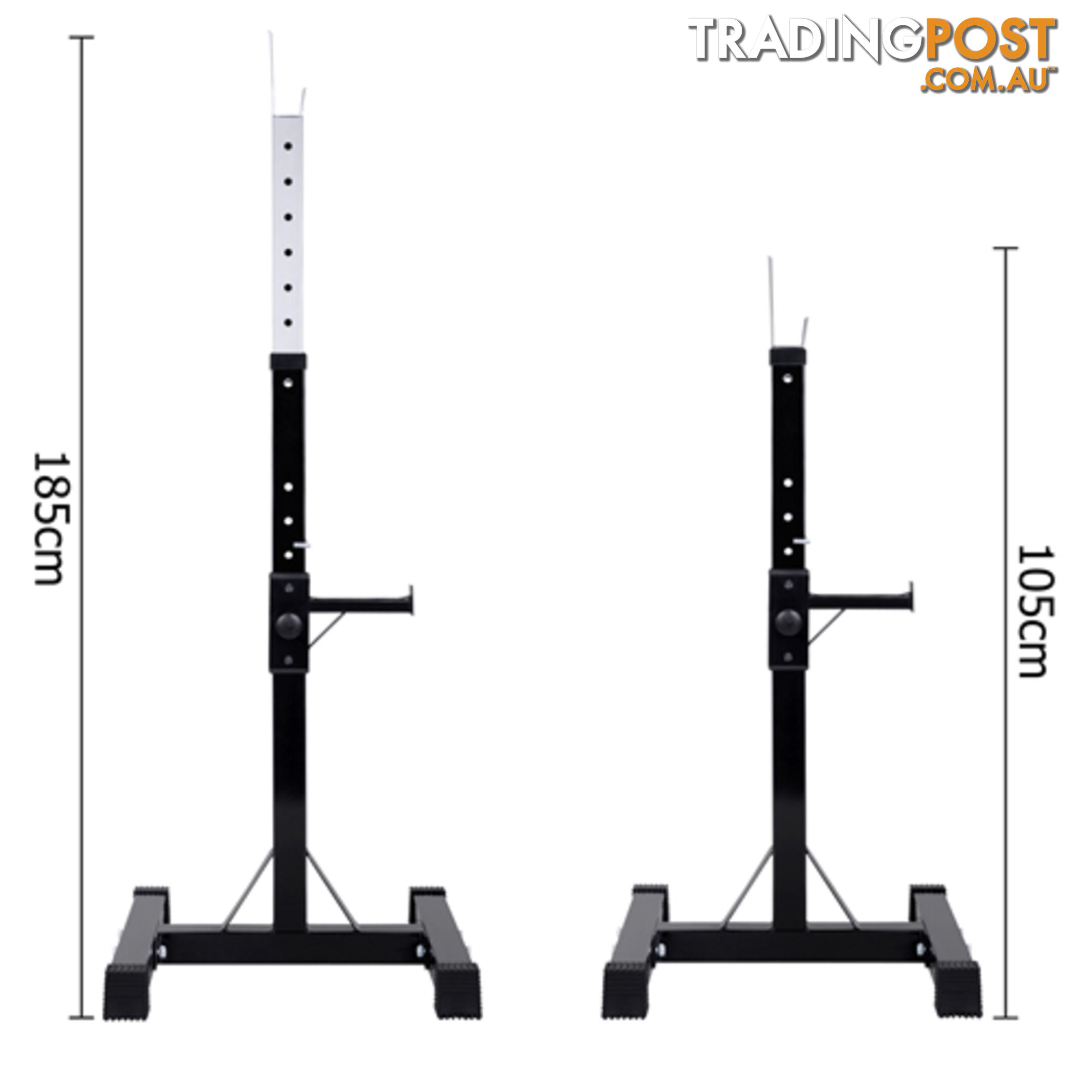 Squat Rack Bench Press Weight Lifting Stand Fitness