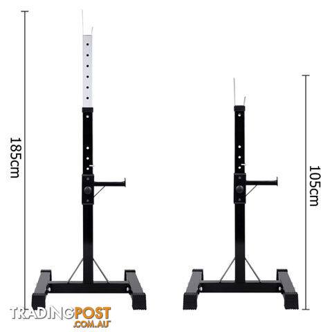 Squat Rack Bench Press Weight Lifting Stand Fitness