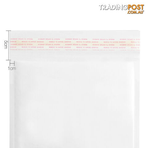 Set of 100 Bubble Padded Mailer Bag - 100mm x 180mm