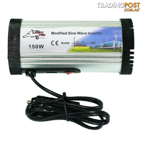 150W Power Inverter Max 300W 12-240V Sine Wave USB Laptop Charger Camp Boat